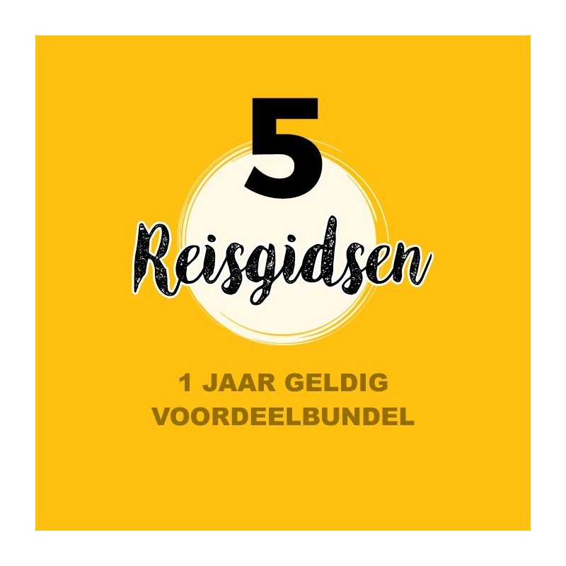 5 reisgidsen naar keuze