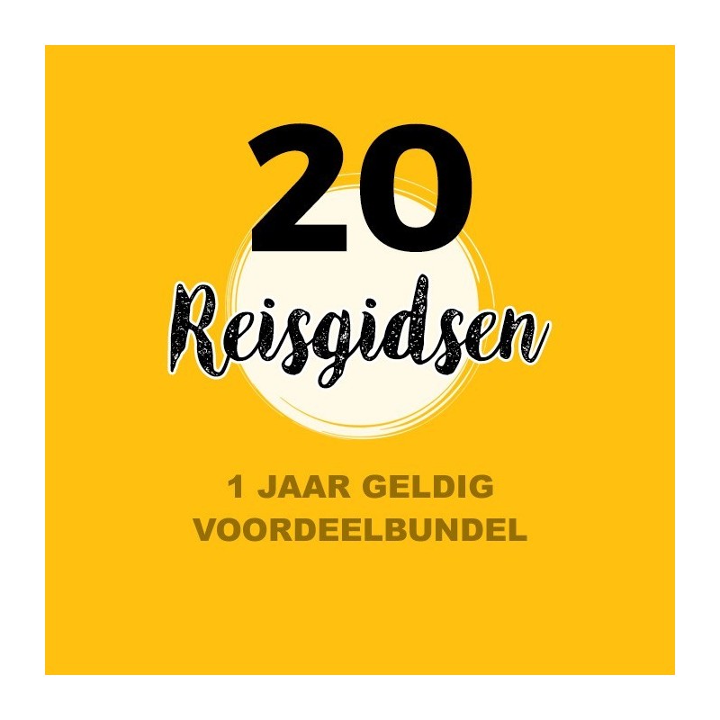 20 reisgidsen naar keuze