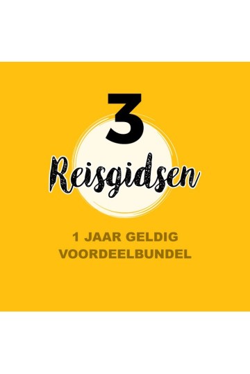 3 reisgidsen naar keuze